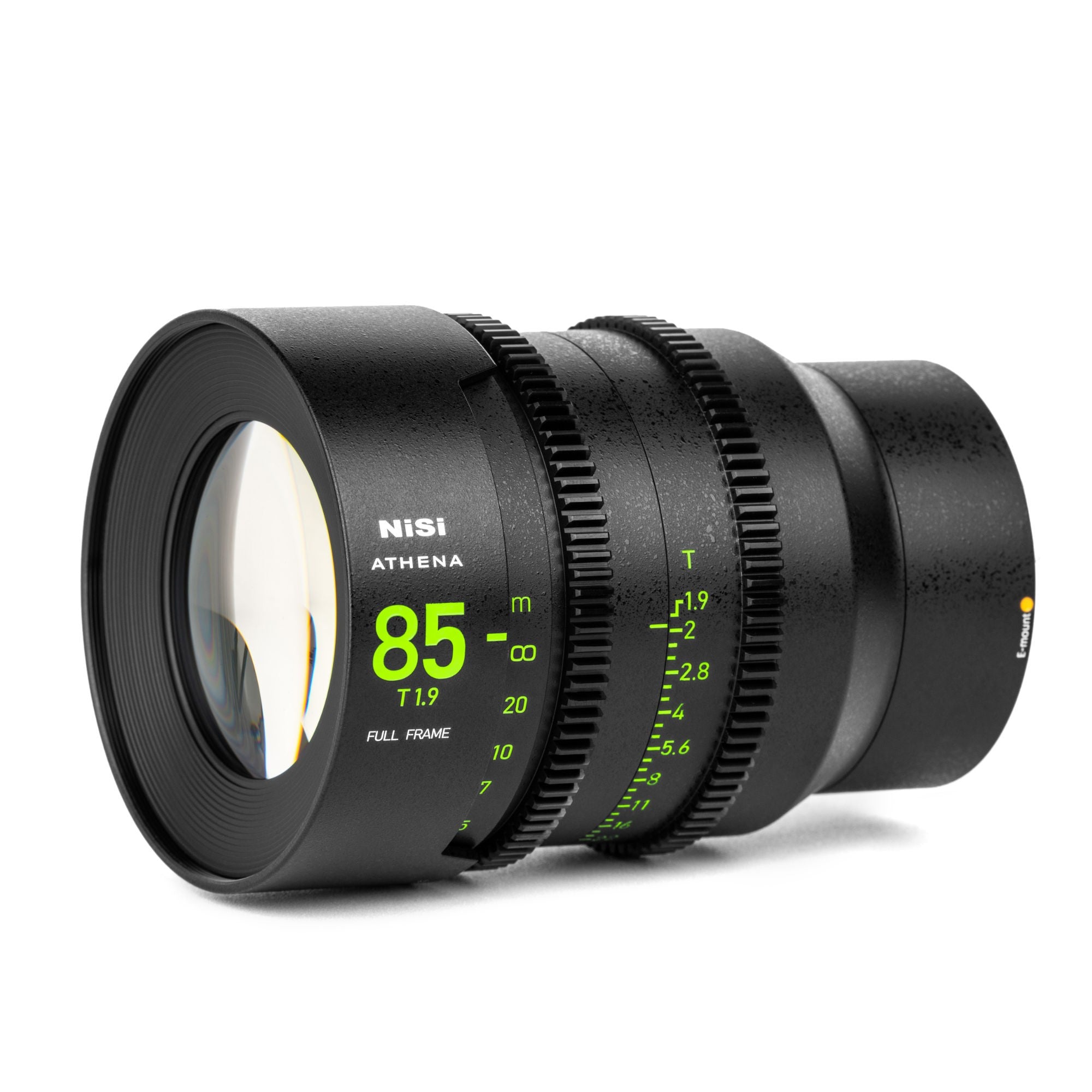 NiSi ATHENA PRIME 85mm T1.9 Full-Frame Lens (E Mount, No Drop-In Filter) - Film Gear Canada