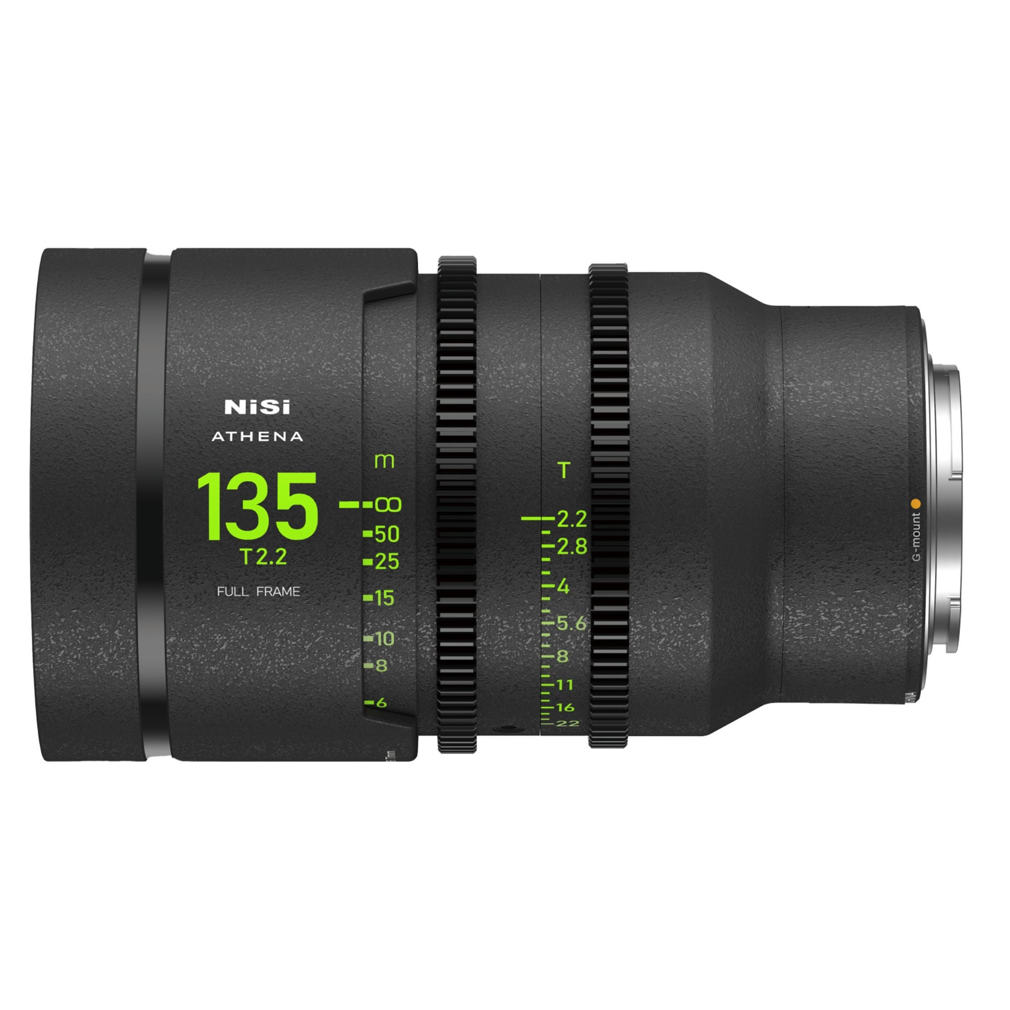 NiSi ATHENA PRIME 135mm T2.2 Full-Frame Lens (GFX Mount) - Film Gear Canada