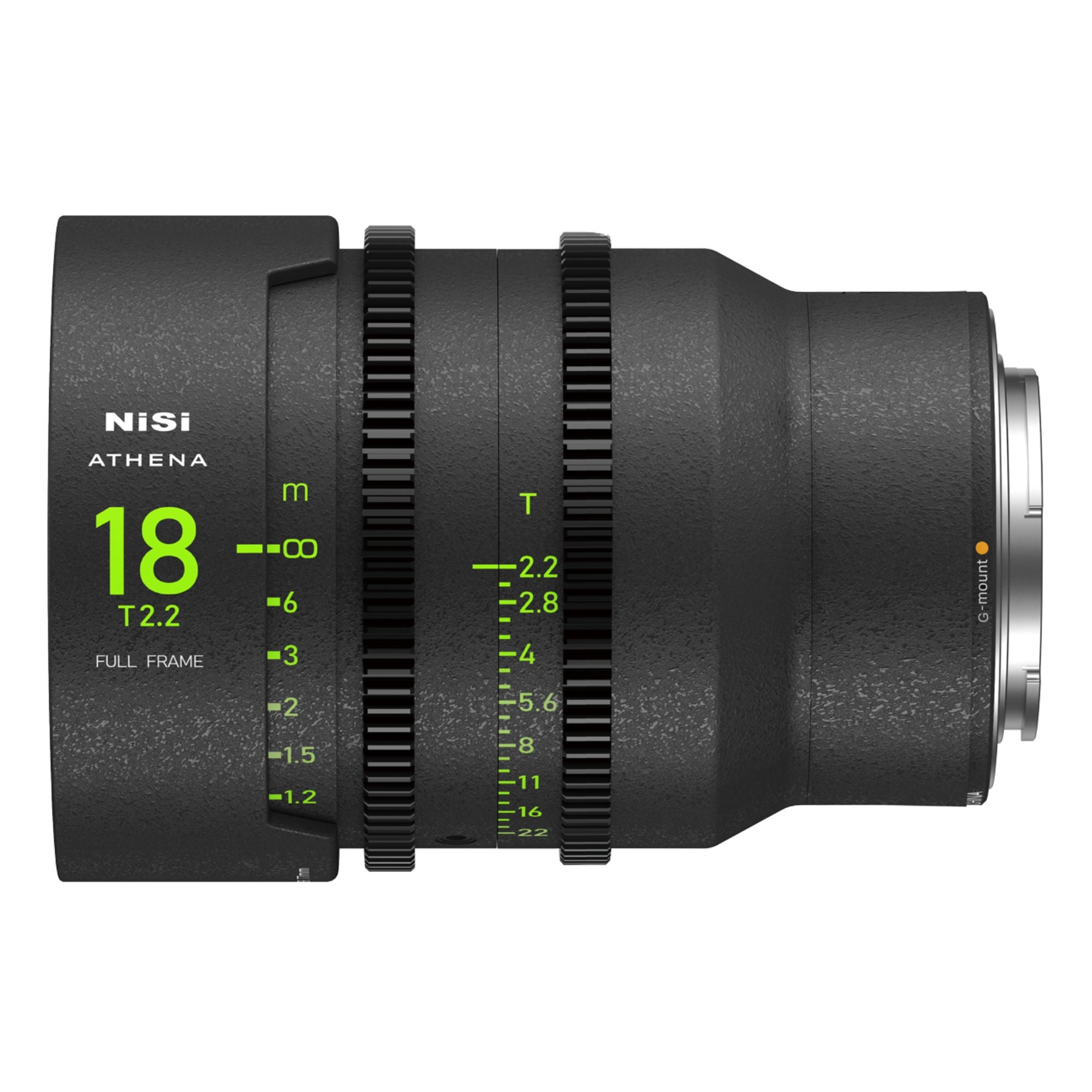 NiSi ATHENA PRIME 18mm T2.2 Full-Frame Lens (GFX Mount) - Film Gear Canada