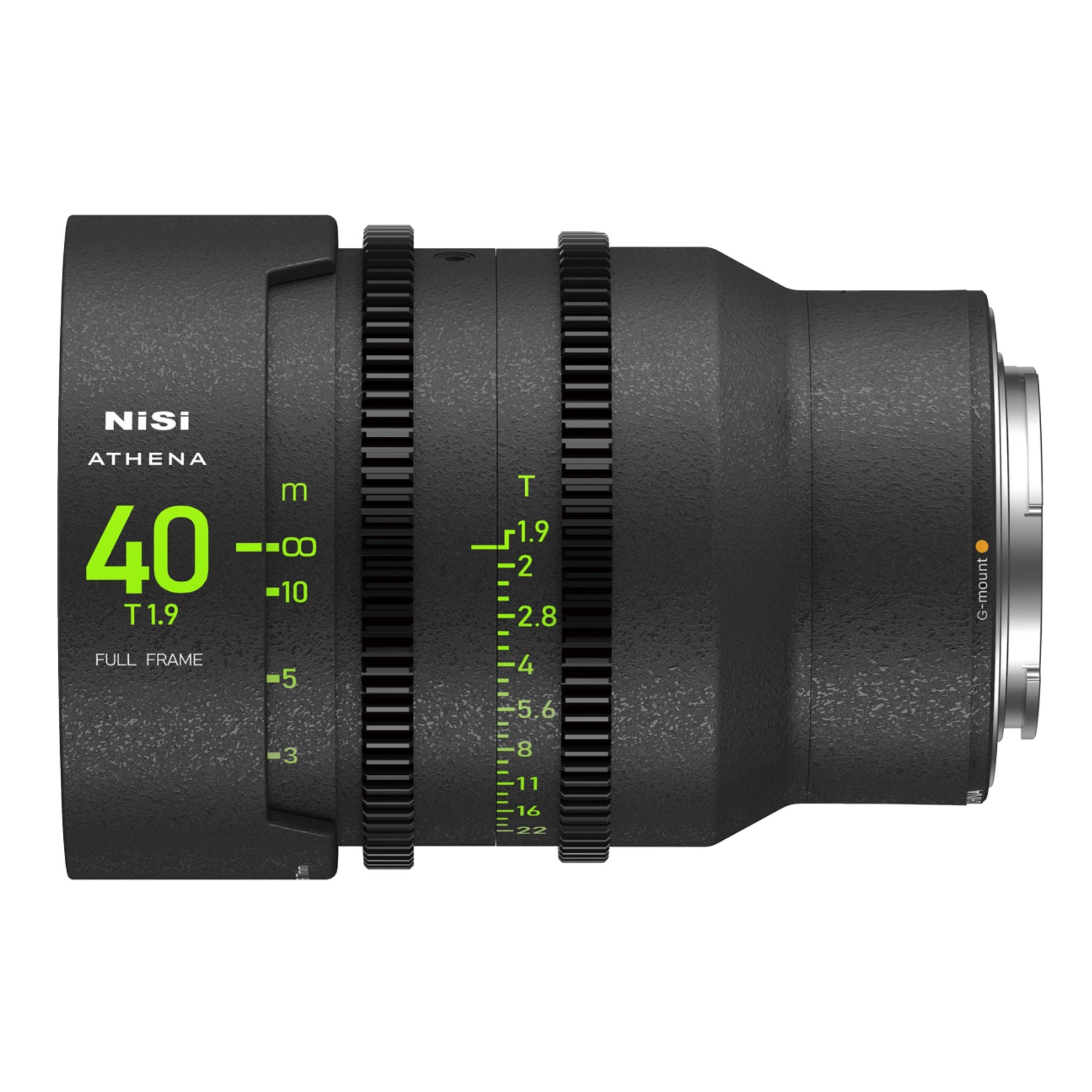 NiSi ATHENA PRIME 40mm T1.9 Full-Frame Lens (GFX Mount) - Film Gear Canada