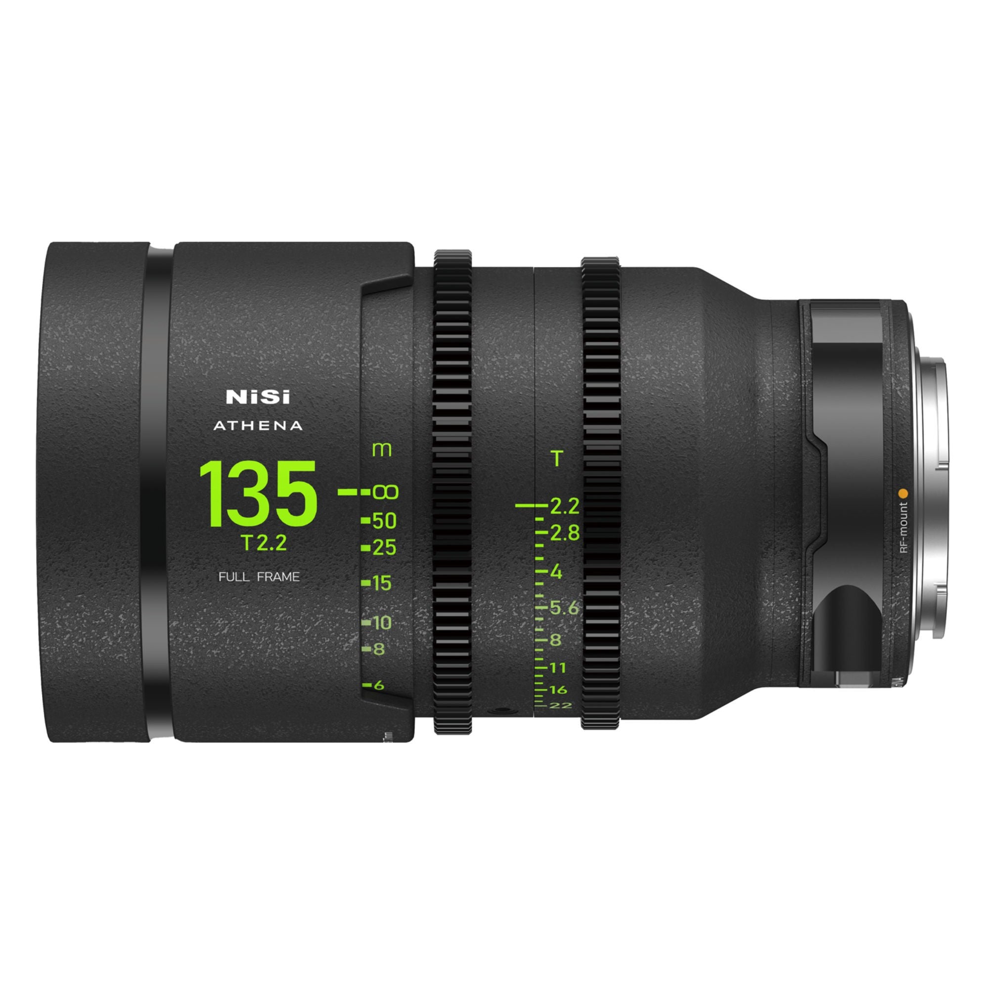 NiSi ATHENA PRIME 135mm T2.2 Full-Frame Lens (RF Mount) - Film Gear Canada
