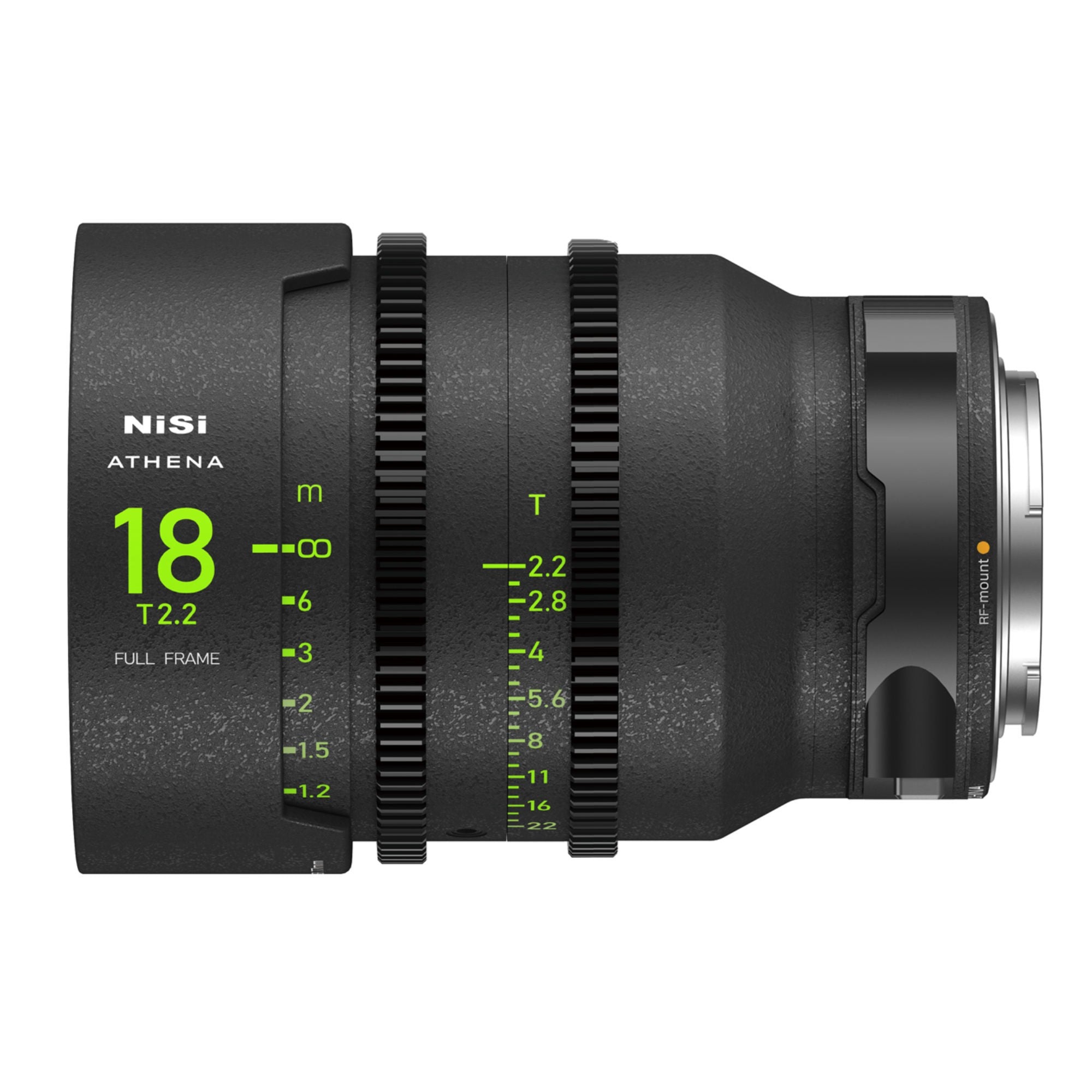NiSi ATHENA PRIME 18mm T2.2 Full-Frame Lens (RF Mount) - Film Gear Canada