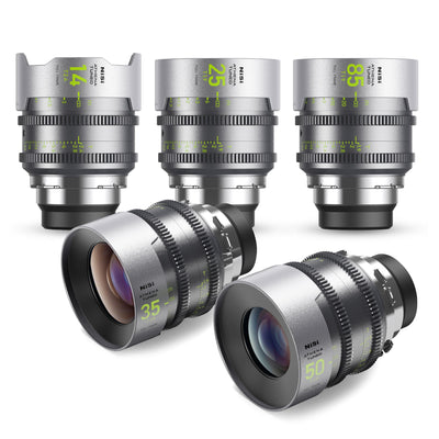 NiSi ATHENA TUNED PRIME 5-Lens Set, Limited Edition (PL Mount) - Film Gear Canada