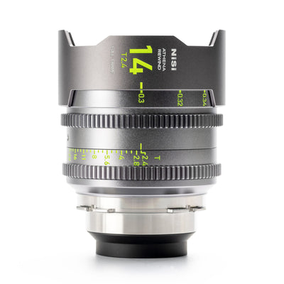 NiSi ATHENA PRIME REWIND 14mm T2.4 Full-Frame Lens (PL Mount) - Film Gear Canada