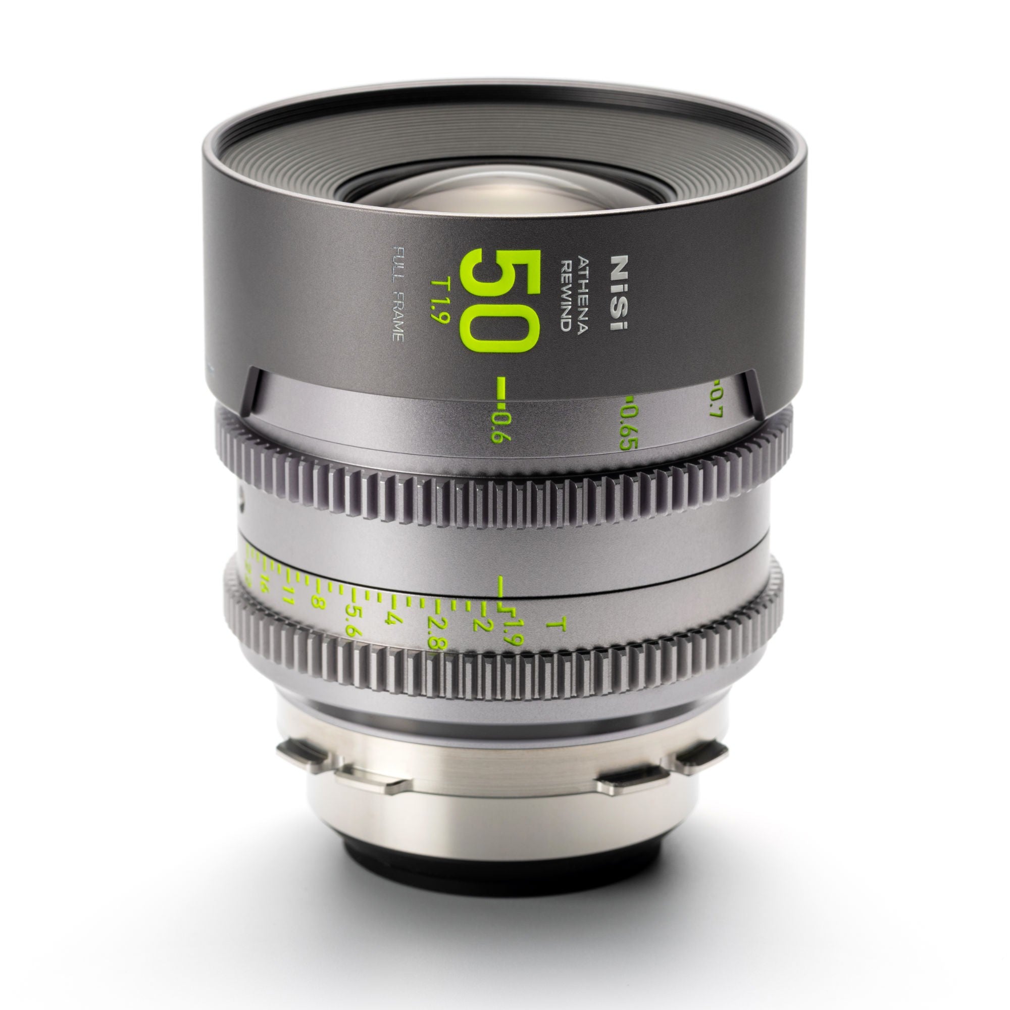 NiSi ATHENA PRIME REWIND 50mm T1.9 Full-Frame Lens (PL Mount) - Film Gear Canada