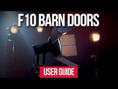 Aputure F10 Drop-in Barndoors for LS 600D Fresnel Attachment