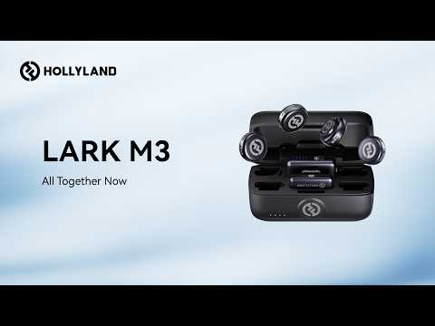 Hollyland LARK M3 Wireless Camera Receiver (Space Gray) official video