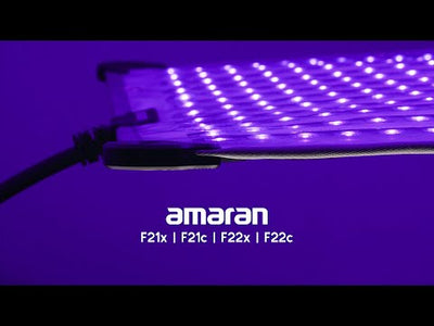 Amaran F22C 2'x2' RGBWW Flexible LED Mat (V-mount) w/ Free Item official video