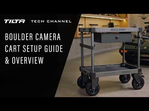 Load video: Tilta 36" Boulder Camera Cart Indie Kit official video