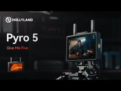 Hollyland Pyro 5 4K 5.5-Inch Wireless Transceiving Monitor official video