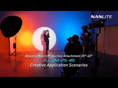 Nanlite Bowens Mount Projection Attachment official product video official video