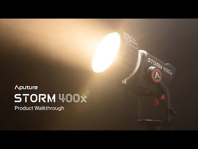 Aputure STORM 400x LED Monolight (V-Mount) official video