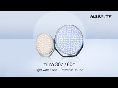 Nanlite miro 60c official Nanlite video official video