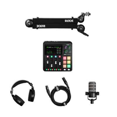 Rode Solo Podcast Kit - Black