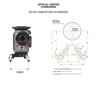 SHAPE Bridge Plate 15 mm Studio ARRI Standard product view 4