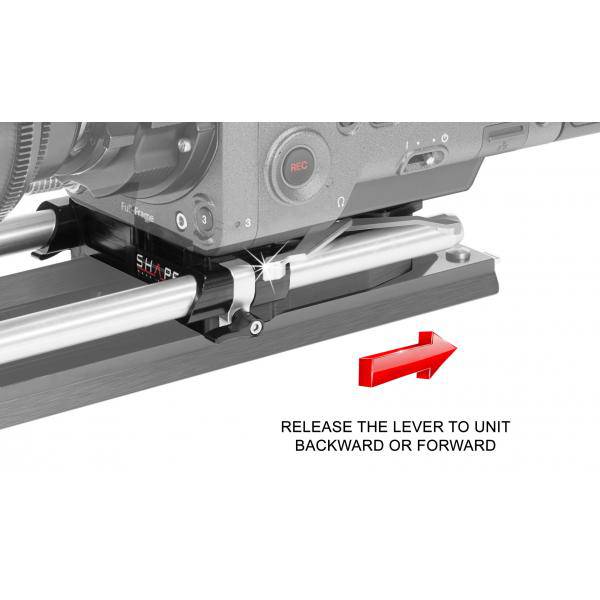 SHAPE Bridge Plate 15 mm Studio ARRI Standard product view 7