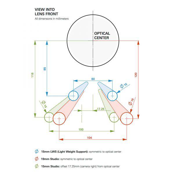 SHAPE Bridge Plate 19 mm Studio ARRI Standard product view 3