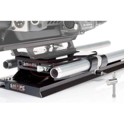 SHAPE Bridge Plate 19 mm Studio ARRI Standard with ARRI Dovetail Plate 12 inches product view 3