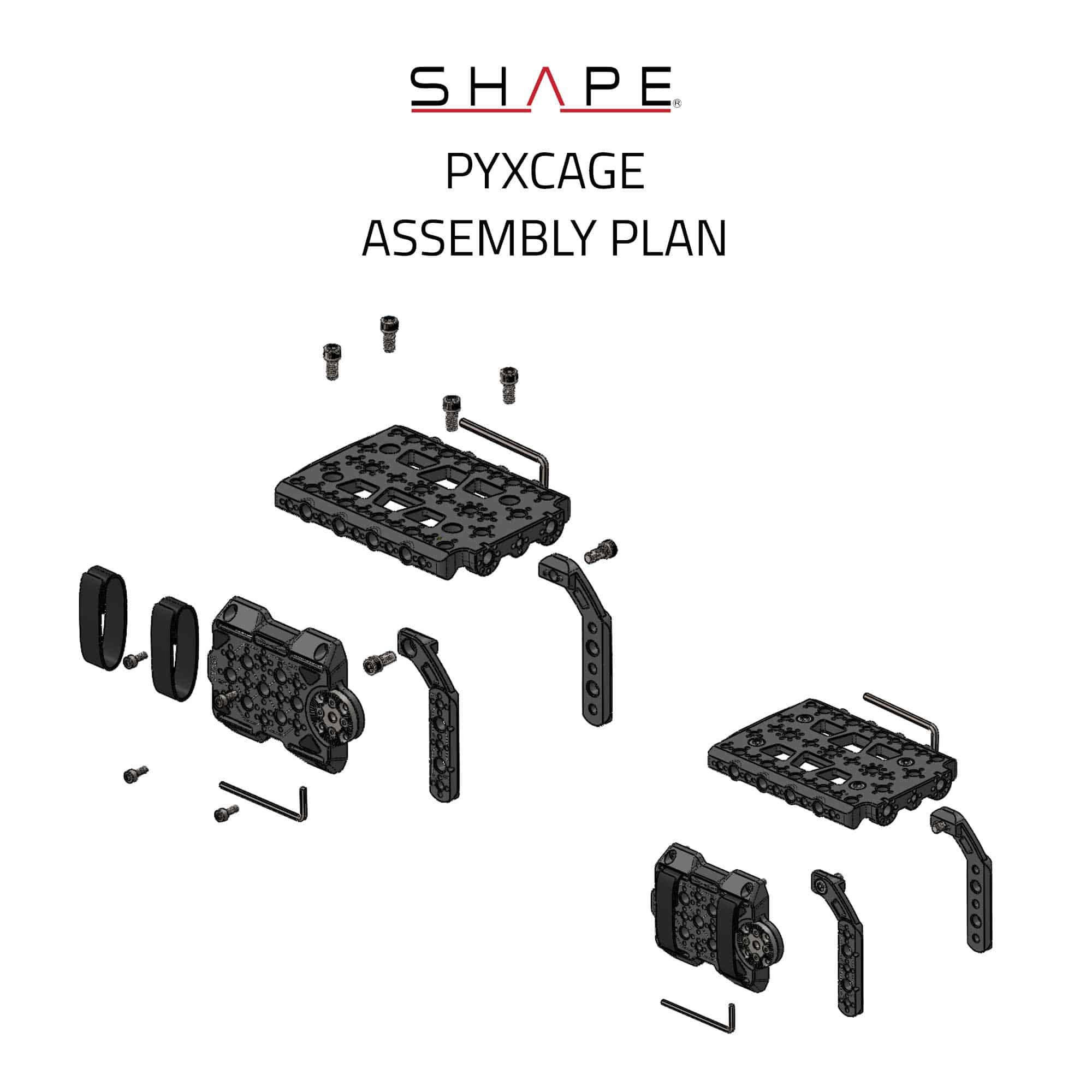 SHAPE Blackmagic PYXIS 6K Cage product view 4