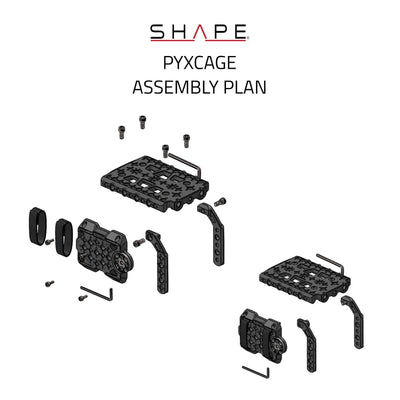 SHAPE Blackmagic PYXIS 6K Cage product view 4