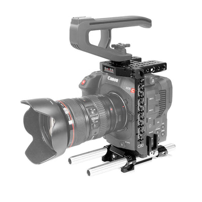 SHAPE Canon EOS C80 Cage with 15mm LWS Base product view 3