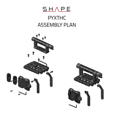 SHAPE Cage With Top Handle For Blackmagic Design Pyxis 6K product view 4