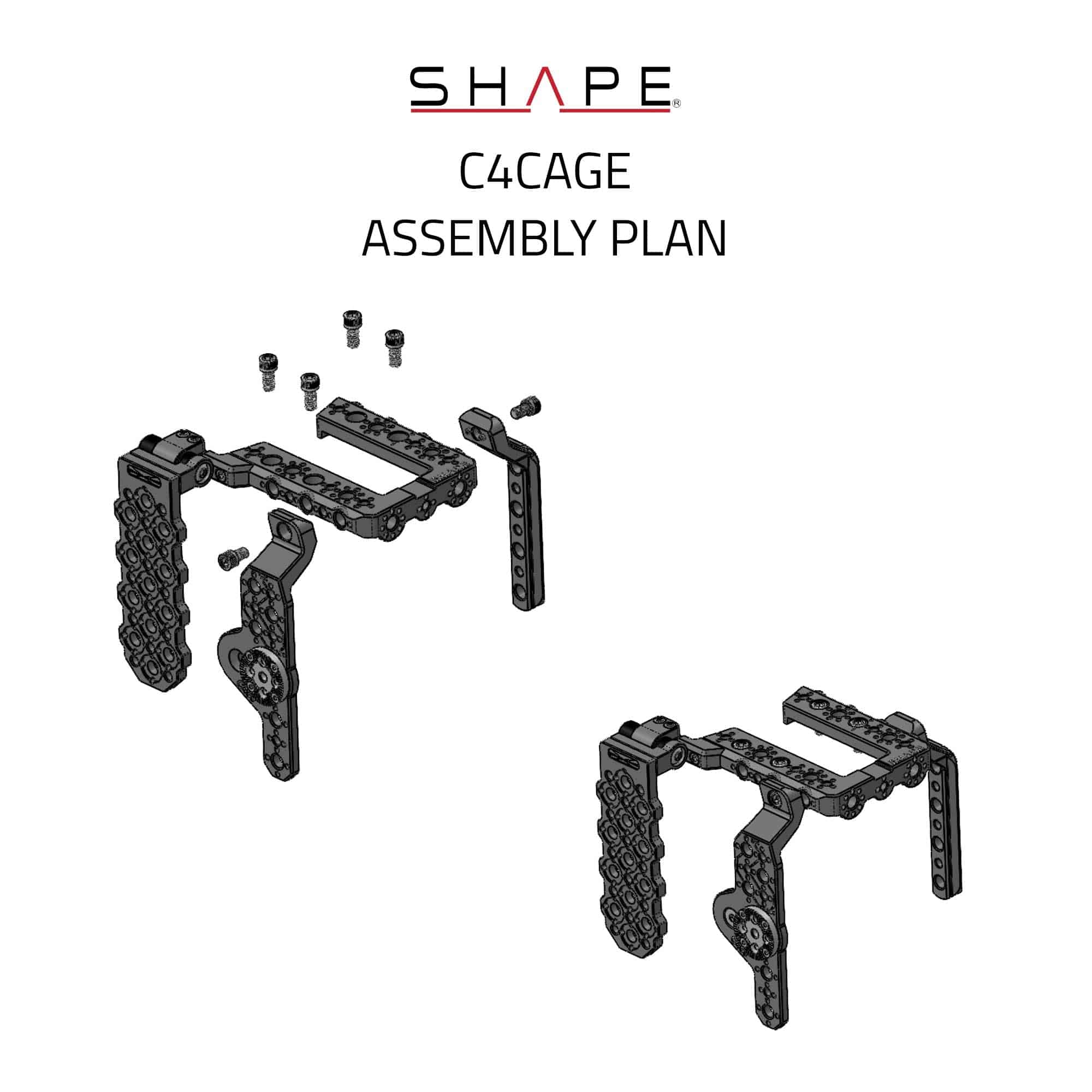 SHAPE Canon C400 Camera Cage product view 4