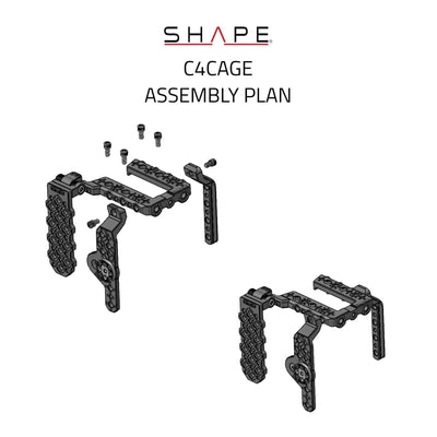 SHAPE Canon C400 Camera Cage product view 4