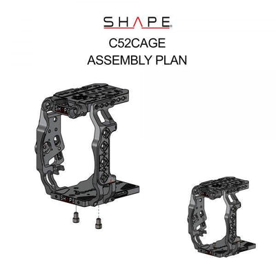 SHAPE Canon C500 MKII/C300 MKIII Camera Cage product view 8