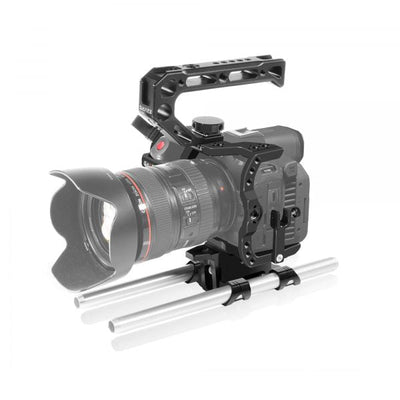 SHAPE Canon R5C/R5/R6 Camera Cage, Top Handle and Rod Bloc System product view 3