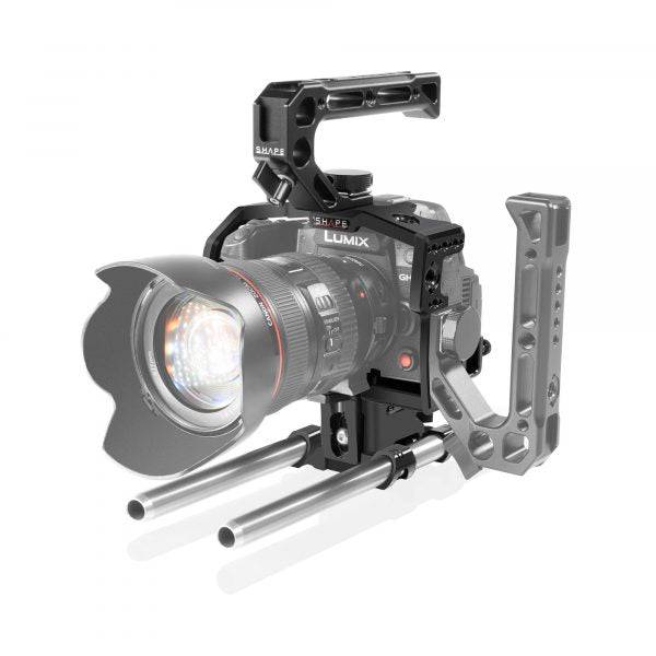 SHAPE Panasonic Lumix GH6 Camera Cage, Top Handle and Rod Bloc System product view 9