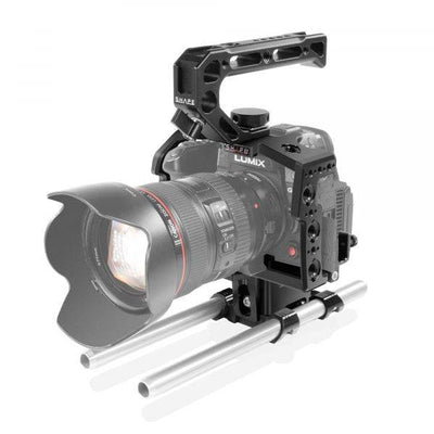 SHAPE Panasonic Lumix GH6 Camera Cage, Top Handle and Rod Bloc System