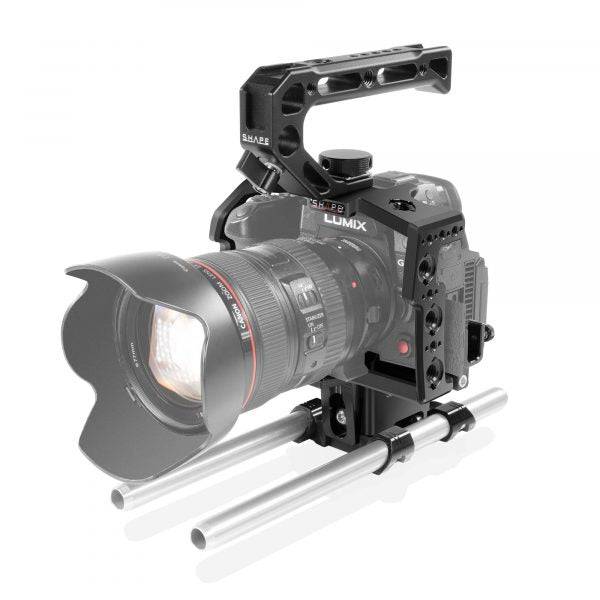 SHAPE Panasonic Lumix GH6 Camera Cage, Top Handle and Rod Bloc System