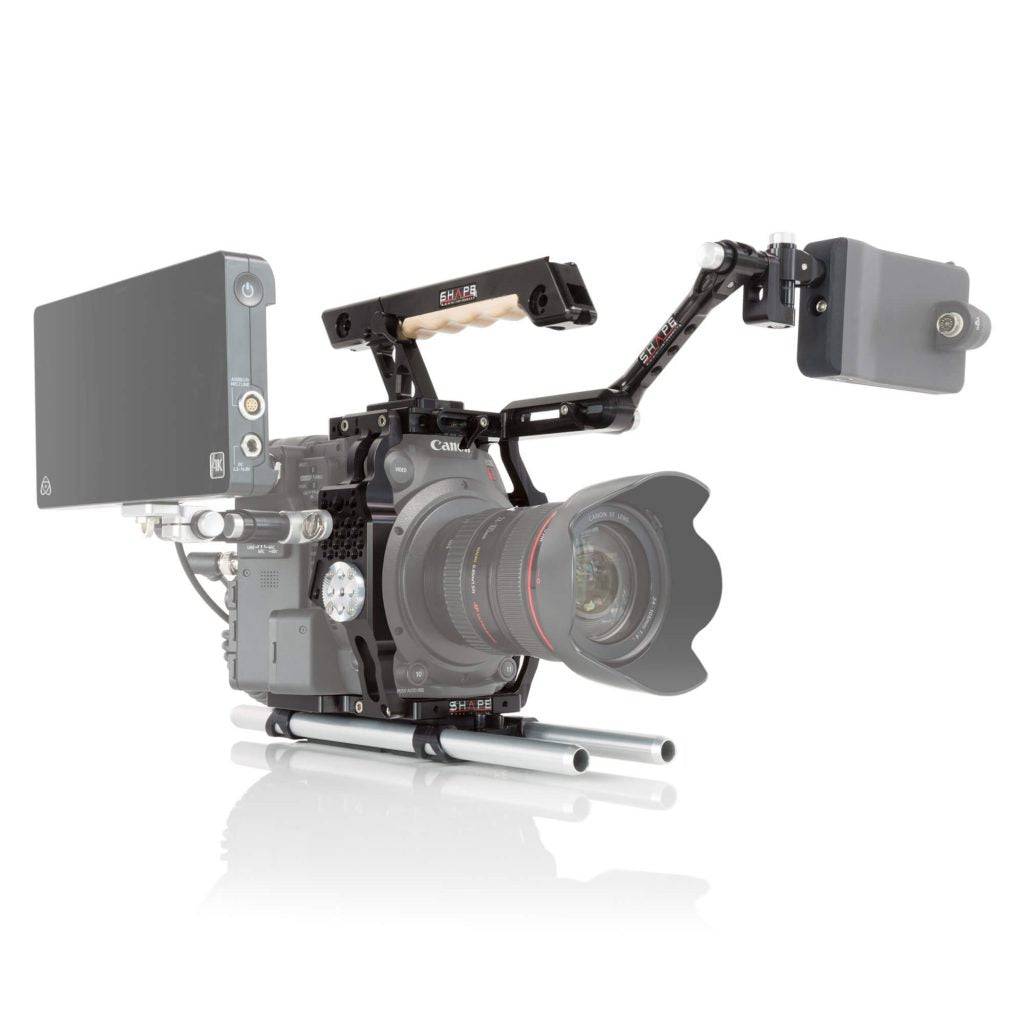 SHAPE Camera Cage, Top Handle, Rod Bloc System and View Finder Mount for Canon C200/C200B product view 2