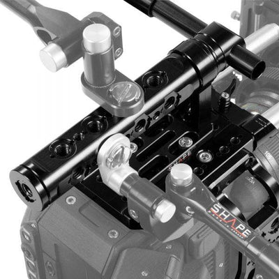 SHAPE Canon C500 MKII/C300 MKIII Camera Cage, Top Handle, Rod Bloc System and View Finder Mount product view 4