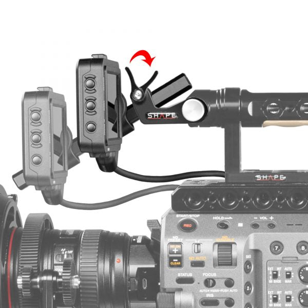 SHAPE Sony FX9 Camera Cage, Top Handle, Rod Bloc System and View Finder Mount product view 7