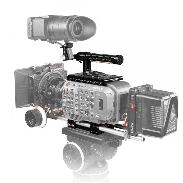SHAPE Sony FX9 Camera Cage, Top Handle, Rod Bloc System and View Finder Mount product view 3