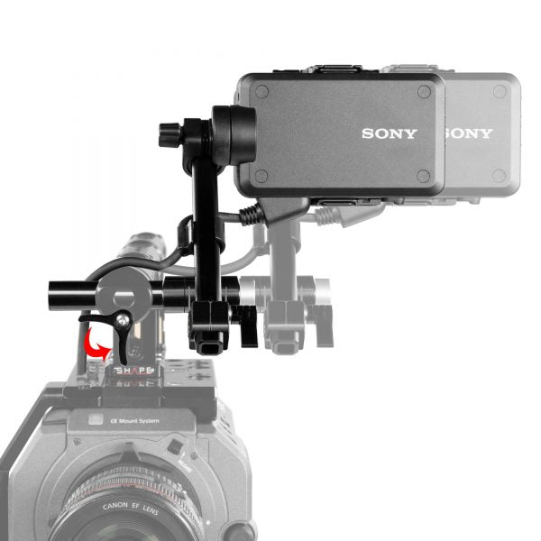 SHAPE Sony FX9 Camera Cage, Top Handle, Rod Bloc System and View Finder Mount product view 8
