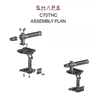 SHAPE Canon C70 Camera Cage with Top Handle product view 10