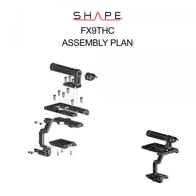 SHAPE Sony FX9 Camera Cage with Top Handle product view 8
