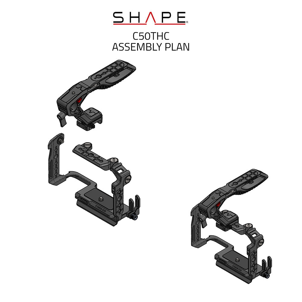 SHAPE Creator Camera Cage Kit for Canon C50 product view 10