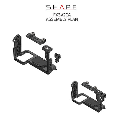 SHAPE Creator Camera Cage V2 For SONY FX3 & FX30 product view 9