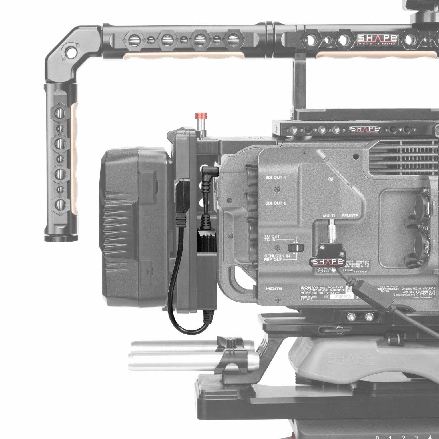 SHAPE Sony FX9/FX6 D-Tap Power Cable product view 2