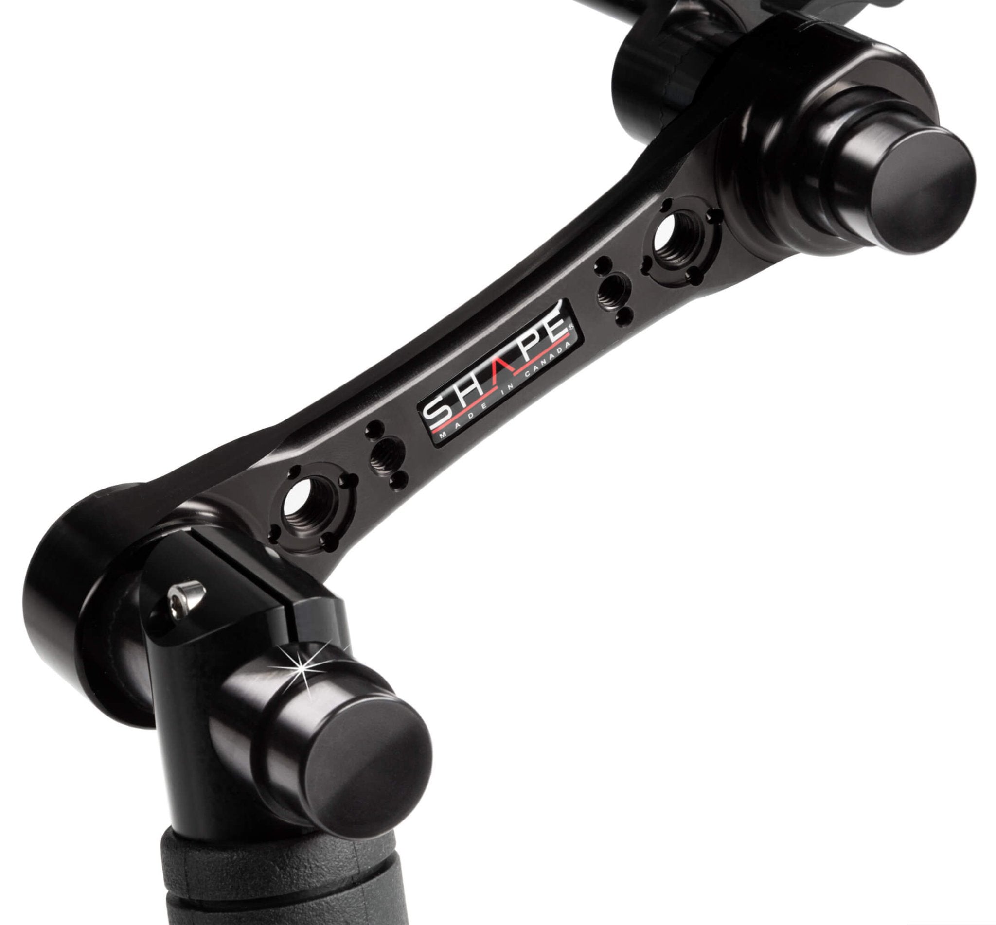 SHAPE Double Quick Handle ARRI Rosette Single Black product view 4