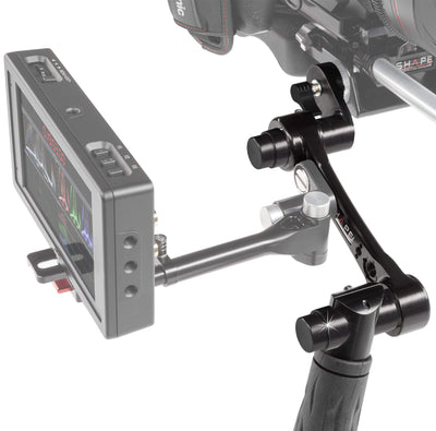 SHAPE Double Quick Handles ARRI Rosette Black product view 6