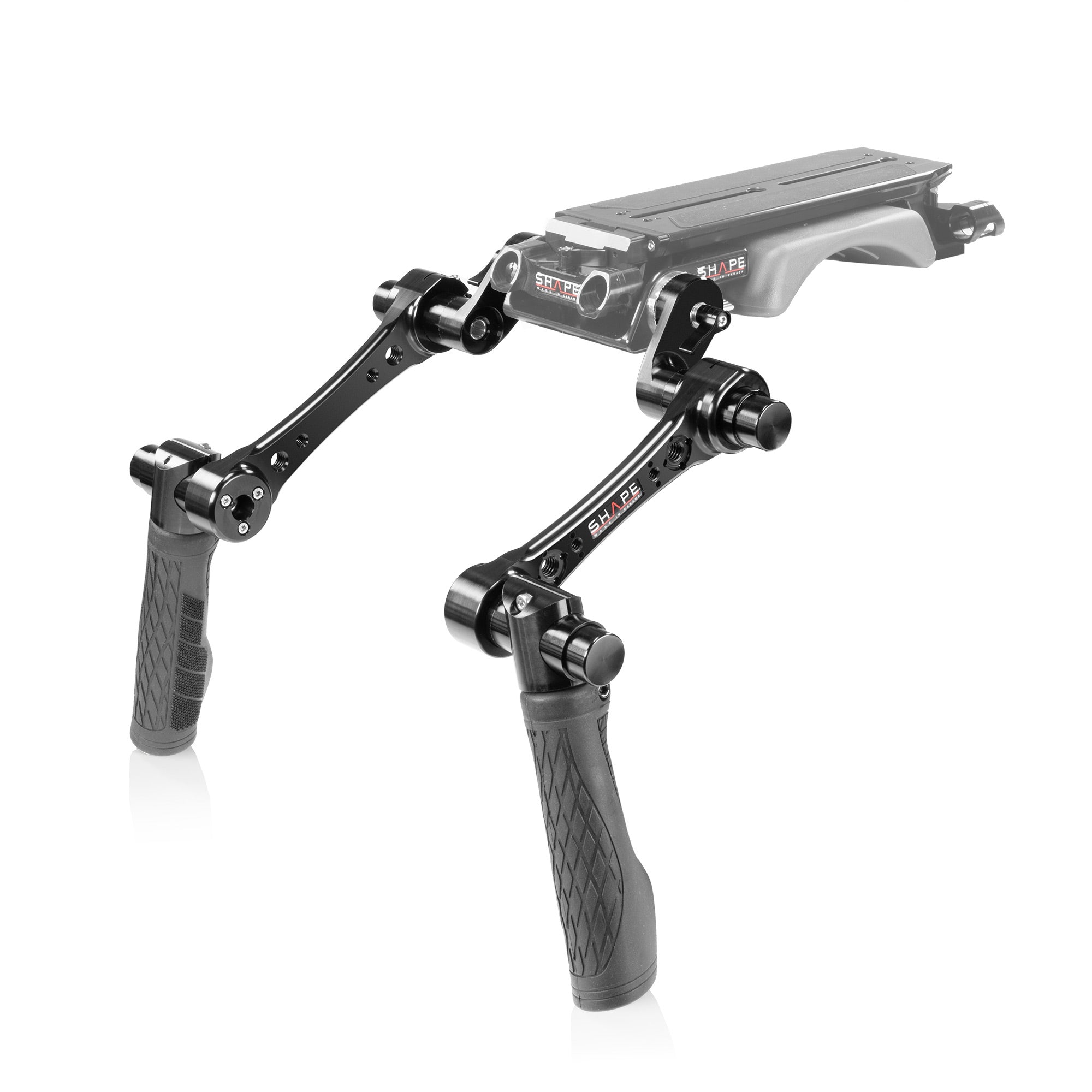 SHAPE Double Quick Handles ARRI Rosette Black