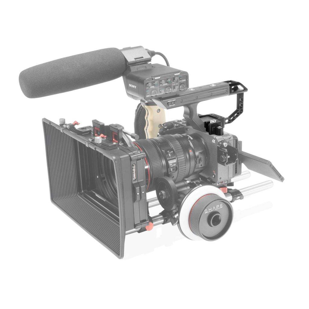 SHAPE Sony FX3/FX30 Handle Extension Rig Noise Cancelling Solution product view 5