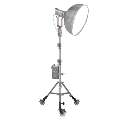 SHAPE MTELS locking light stand wheels