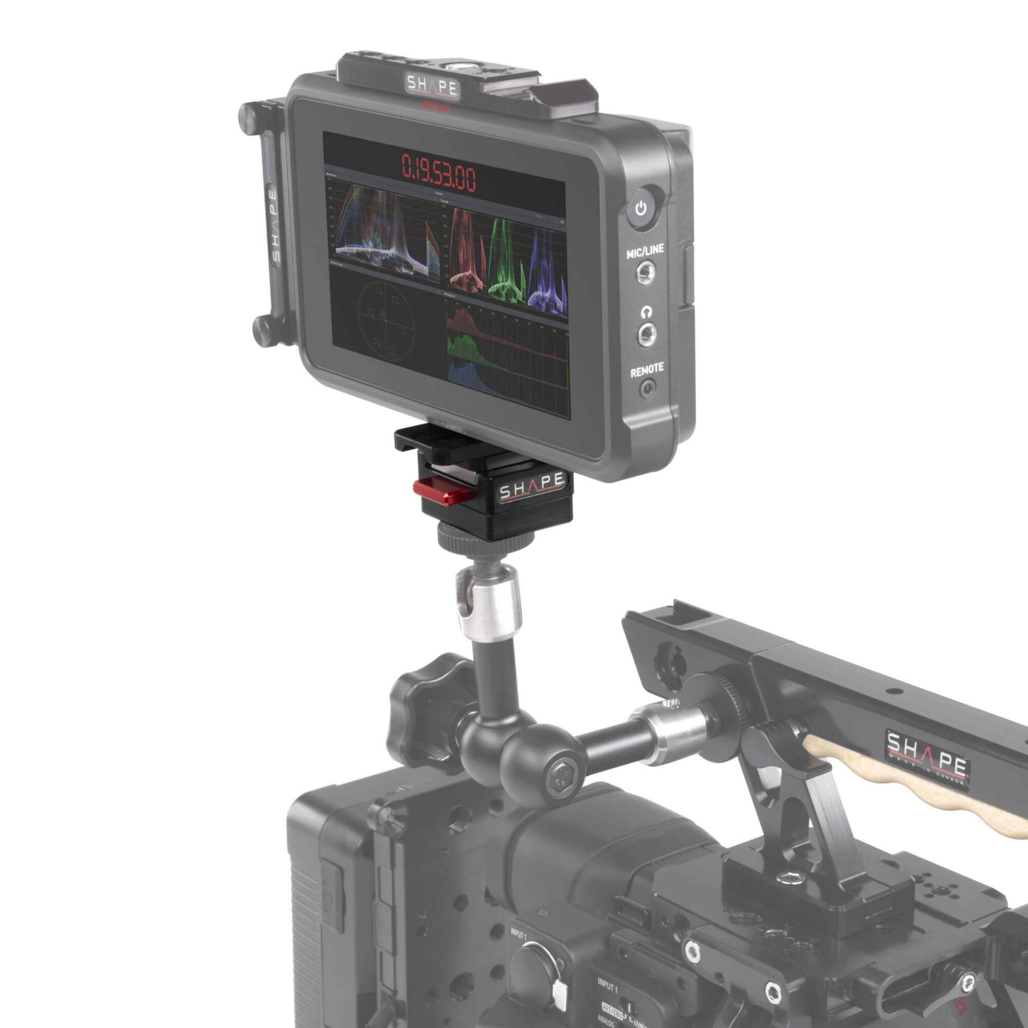 SHAPE Quick Release Mini Monitor Mount for Magic Arm product view 3
