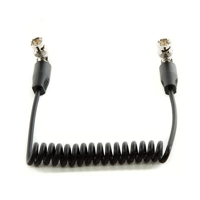 SHAPE SDI Coiled Cable 90-Degree BNC Connectors product view 2